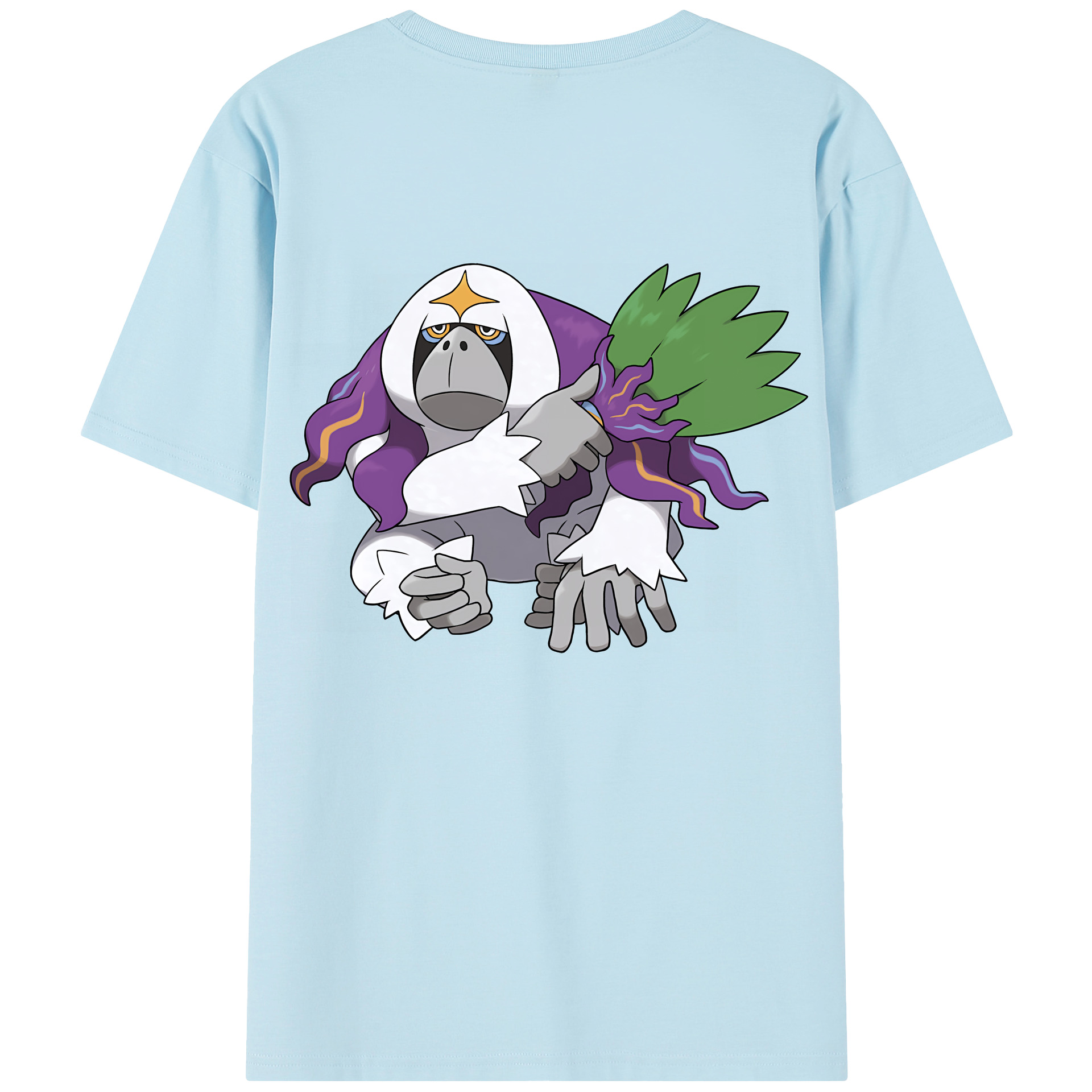 （画像用） ポケットモンスター Pokémon 綿100％半袖Tシャツ（背面プリント）